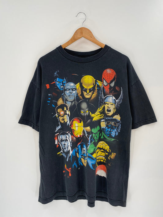 00’ MARVEL Size No Tag (Approx. XL) Vintage T-Shirt / K9487