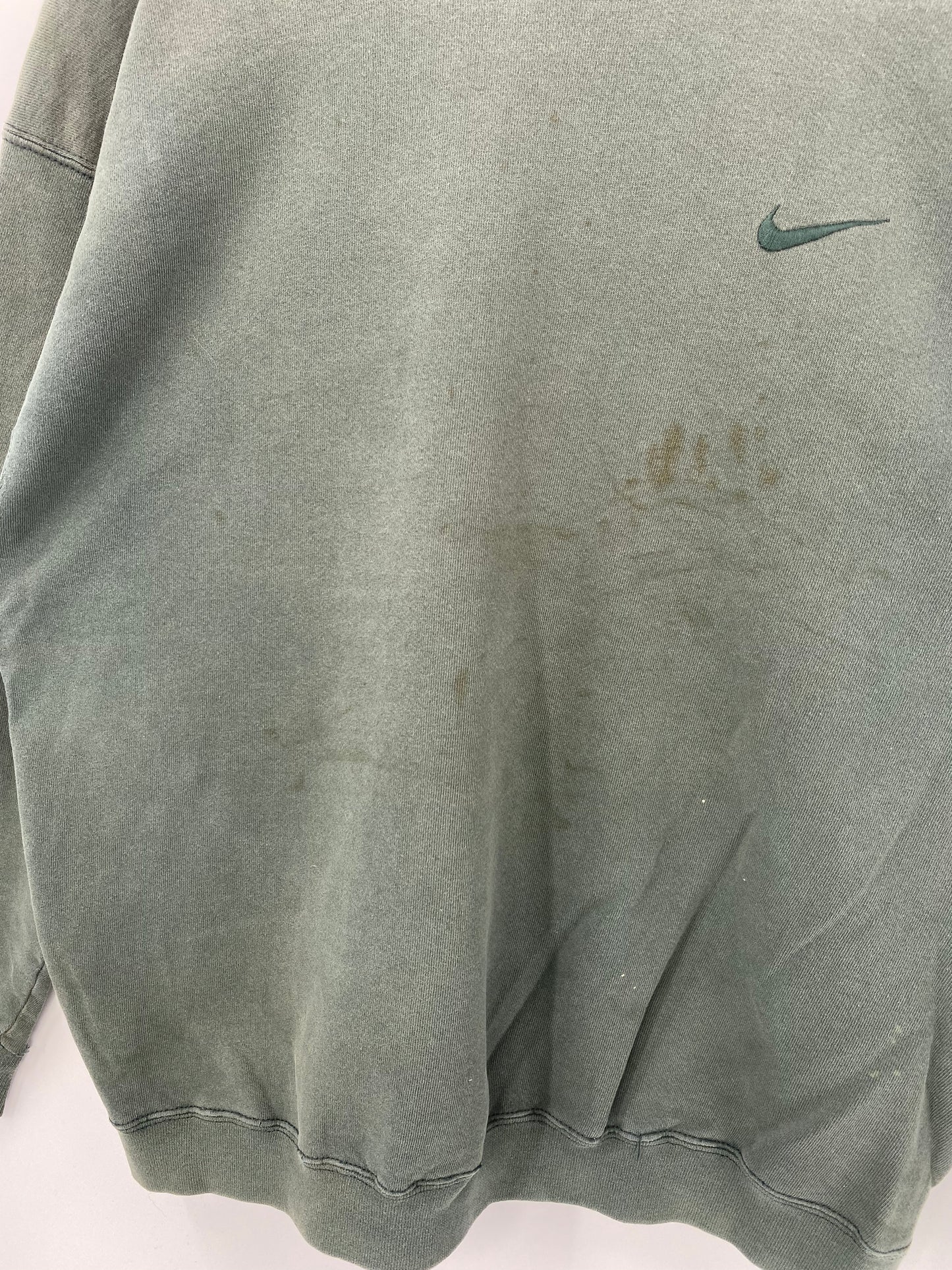 90’s NIKE MINI SWOOSH Size L Vintage Sweat-shirt / K382