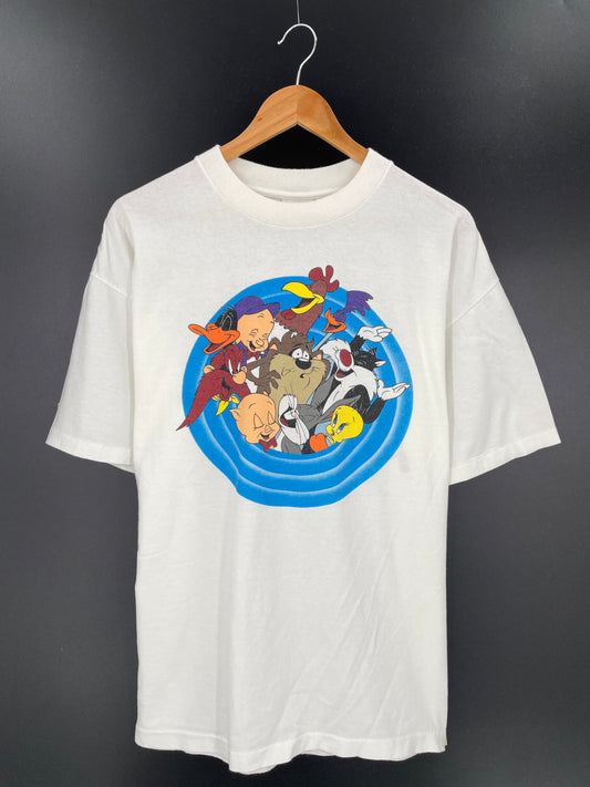 1991 LOONY TUNES TWEETY Made in USA Size XL Vintage T-Shirt / 9199