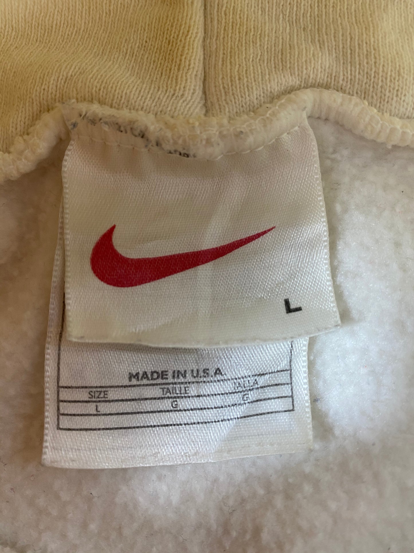 90’s NIKE Center Swoosh Size L Vintage Sweat-shirt / 8037