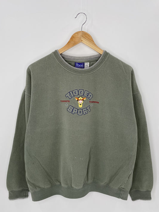 00' DISNEY TIGGER Size Ladies XXL Vintage Sweat-shirt / K5647