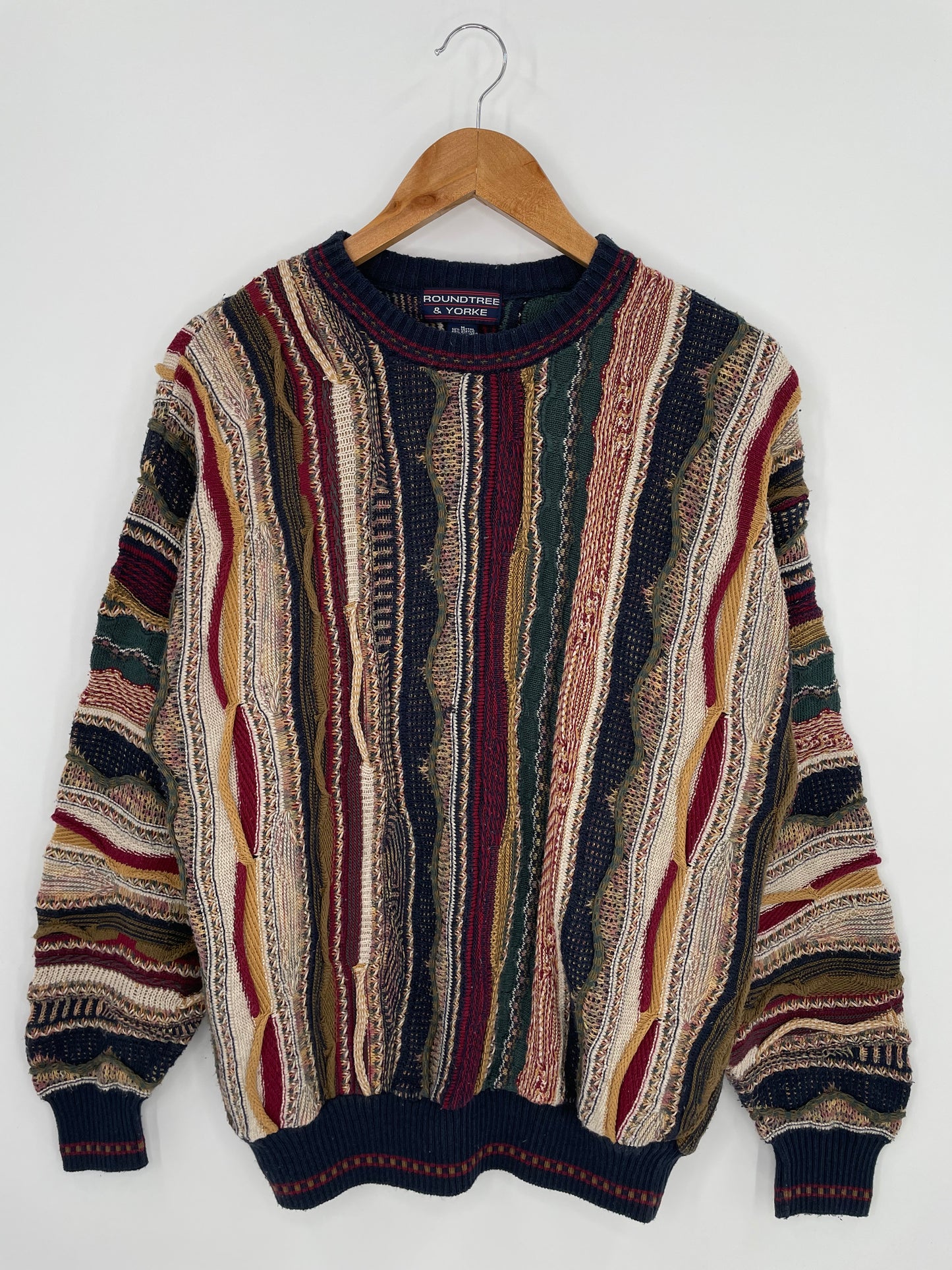 Vintage 3D COOGI-Style Size M Knit Sweater / K957