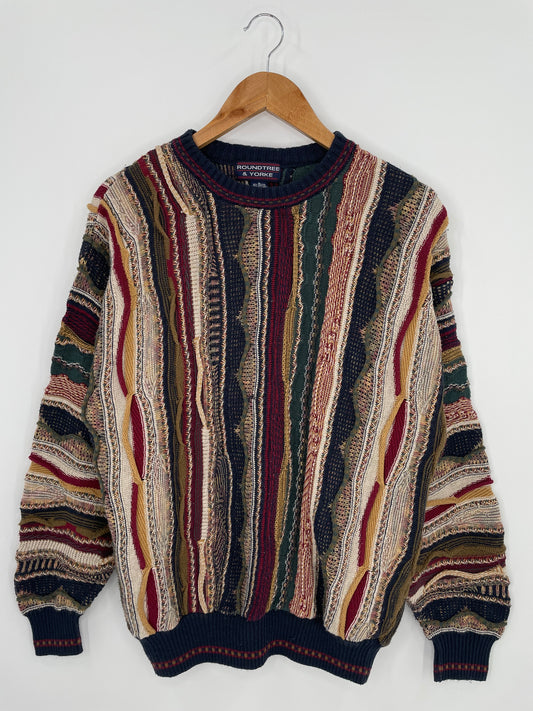 Vintage 3D COOGI-Style Size M Knit Sweater / K957