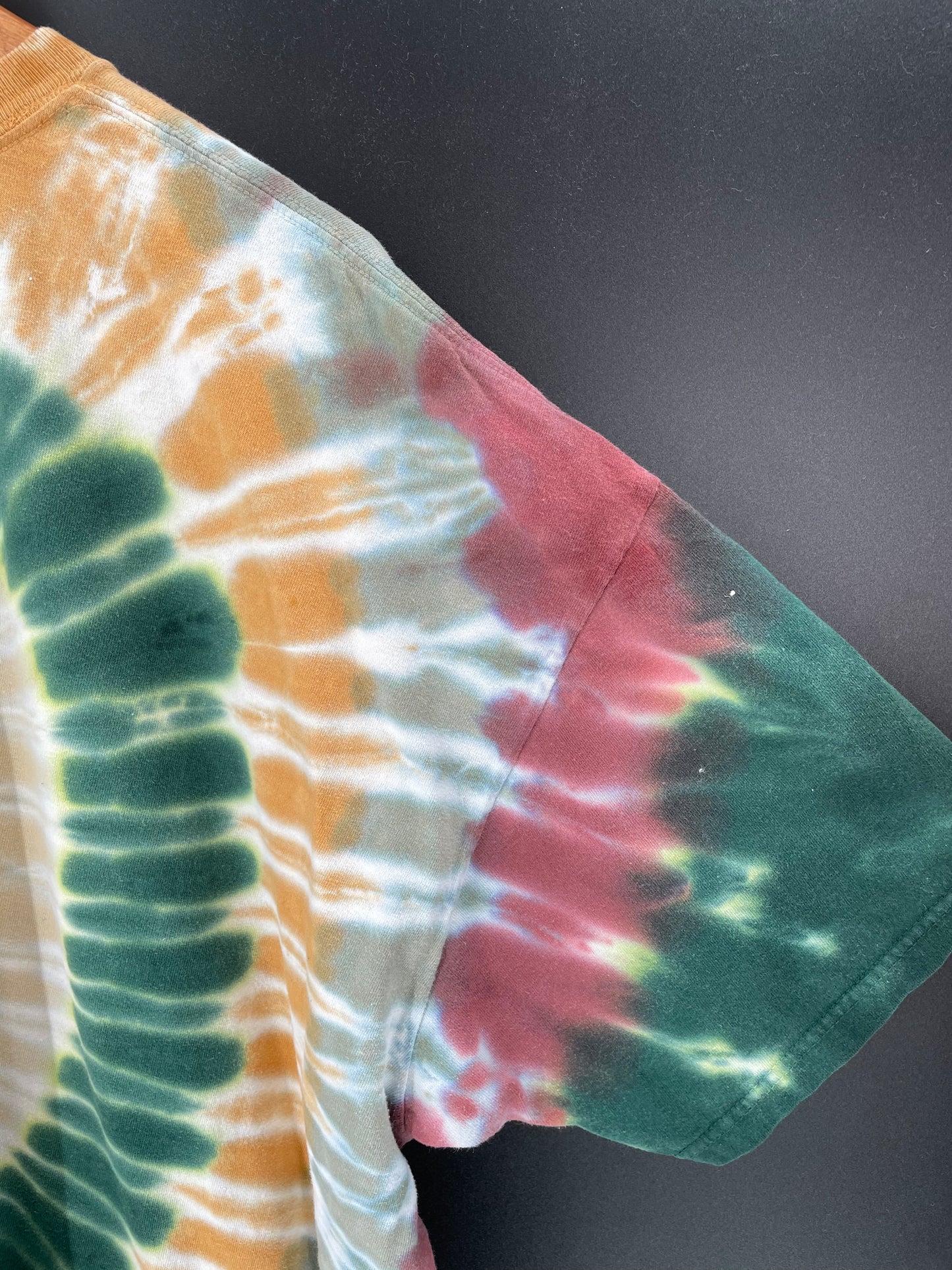 DISNEY GRUMPIN TIE-DYE Size No Tag (Approx. XXL) Vintage T-Shirt / 9230