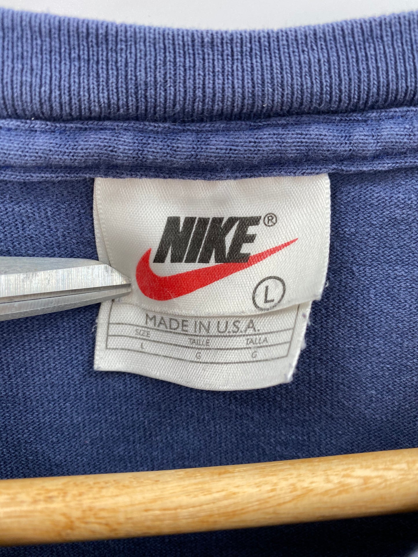 90’s NIKE DALLAS COWBOYS Made in USA Size L Vintage NFL T-shirt / 7266