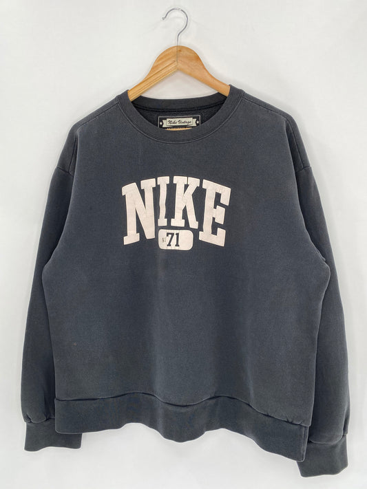 90’s NIKE Size L Vintage Sweat-Shirt / 5694
