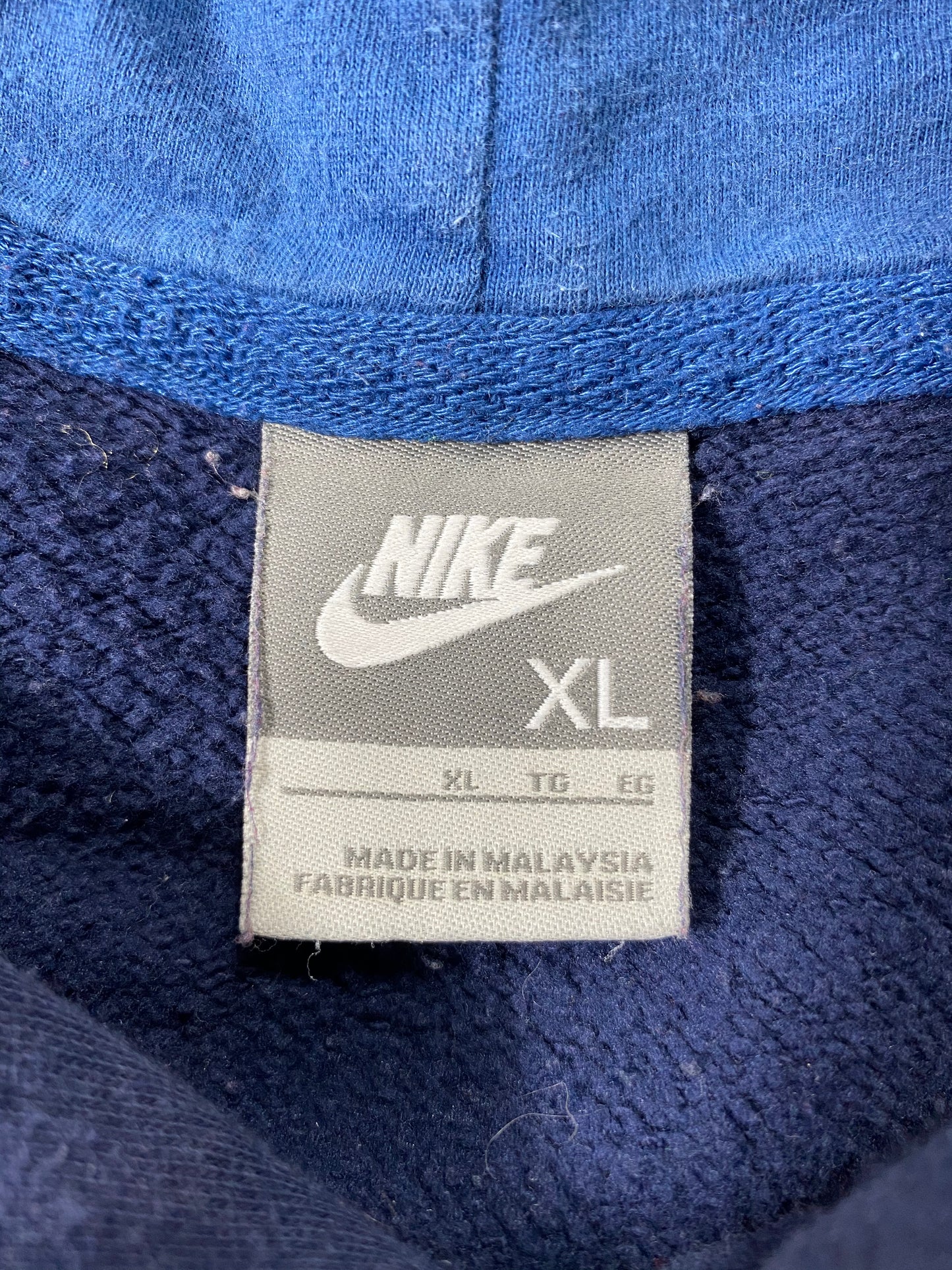 00' NIKE Size XL Vintage Hoodie Sweat-shirt / 6807