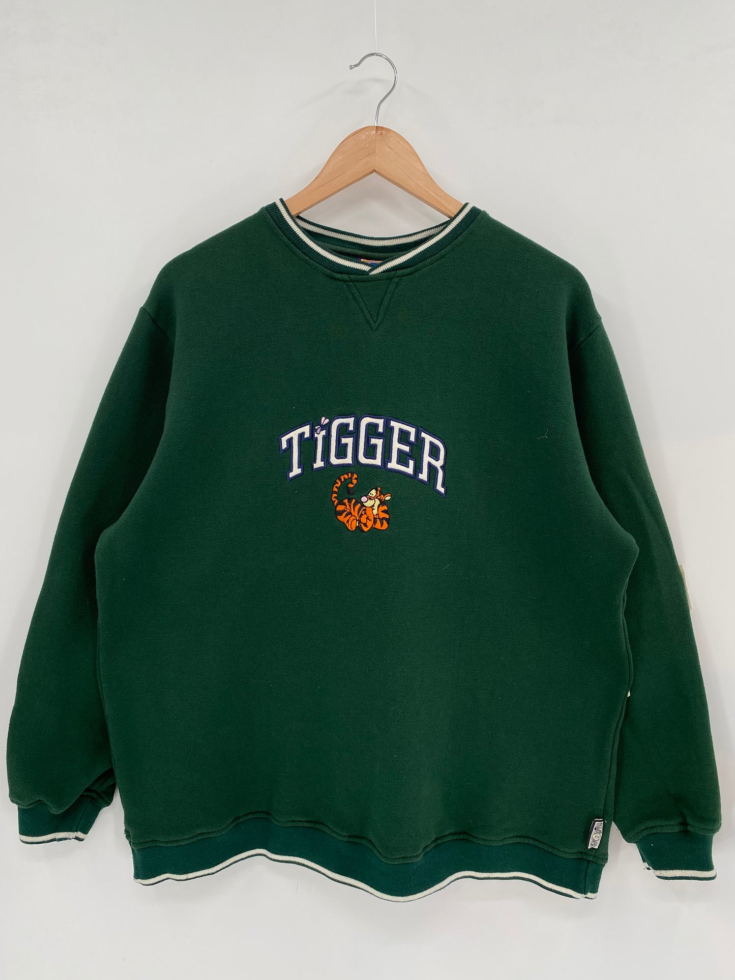 00’ DISNEY POOH Size L Vintage Sweat-shirt / K2301