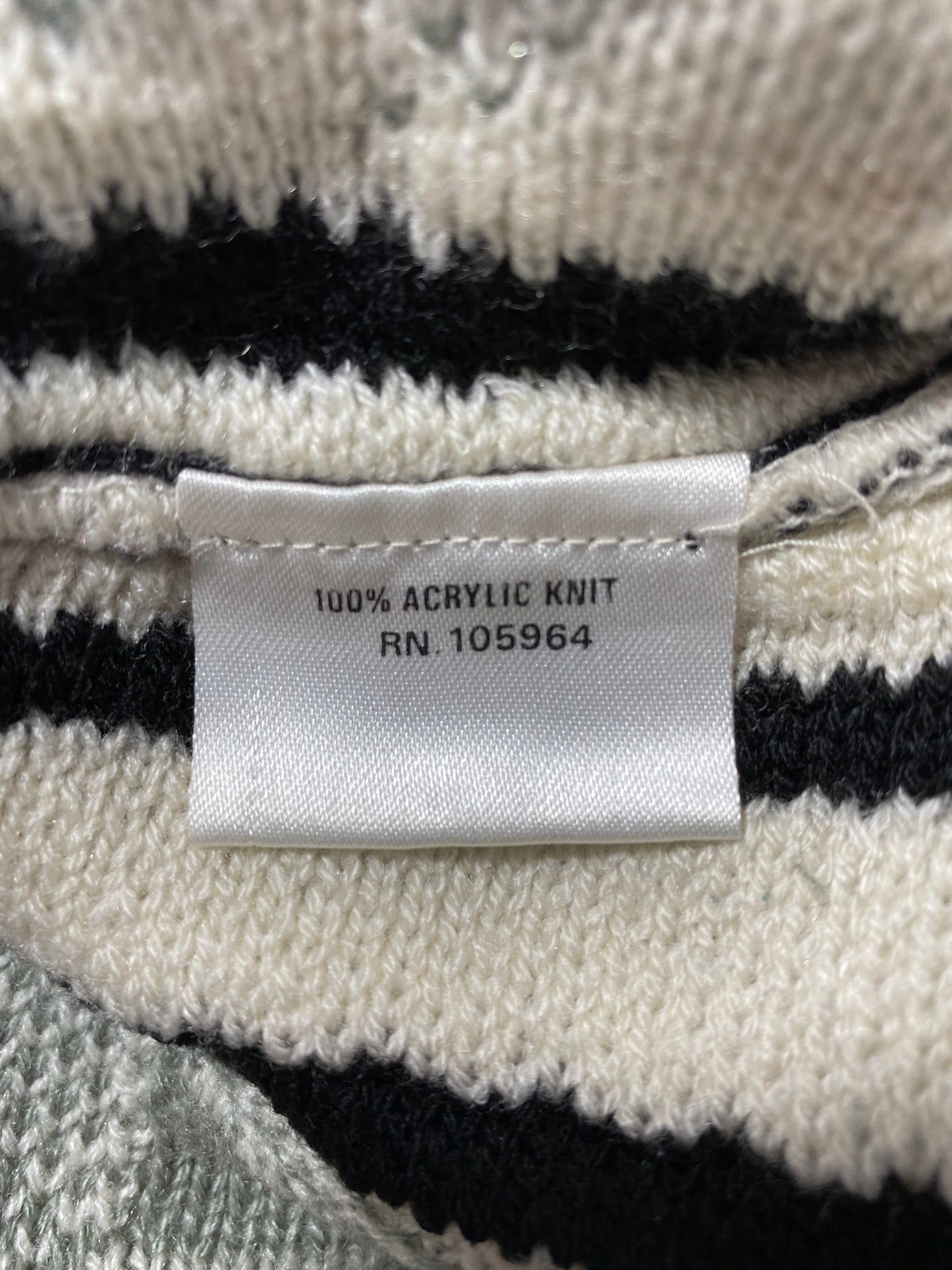 Vintage 3D COOGI- Style Size No Tag (Approx.XL) Knit Sweater / K3475