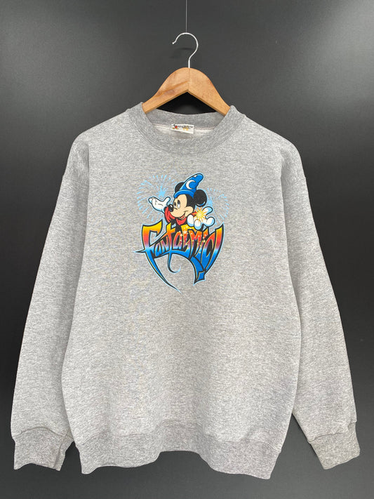 00’ DISNEY FANTASMIC Made in USA Size M Vintage Sweat-shirt / K8330