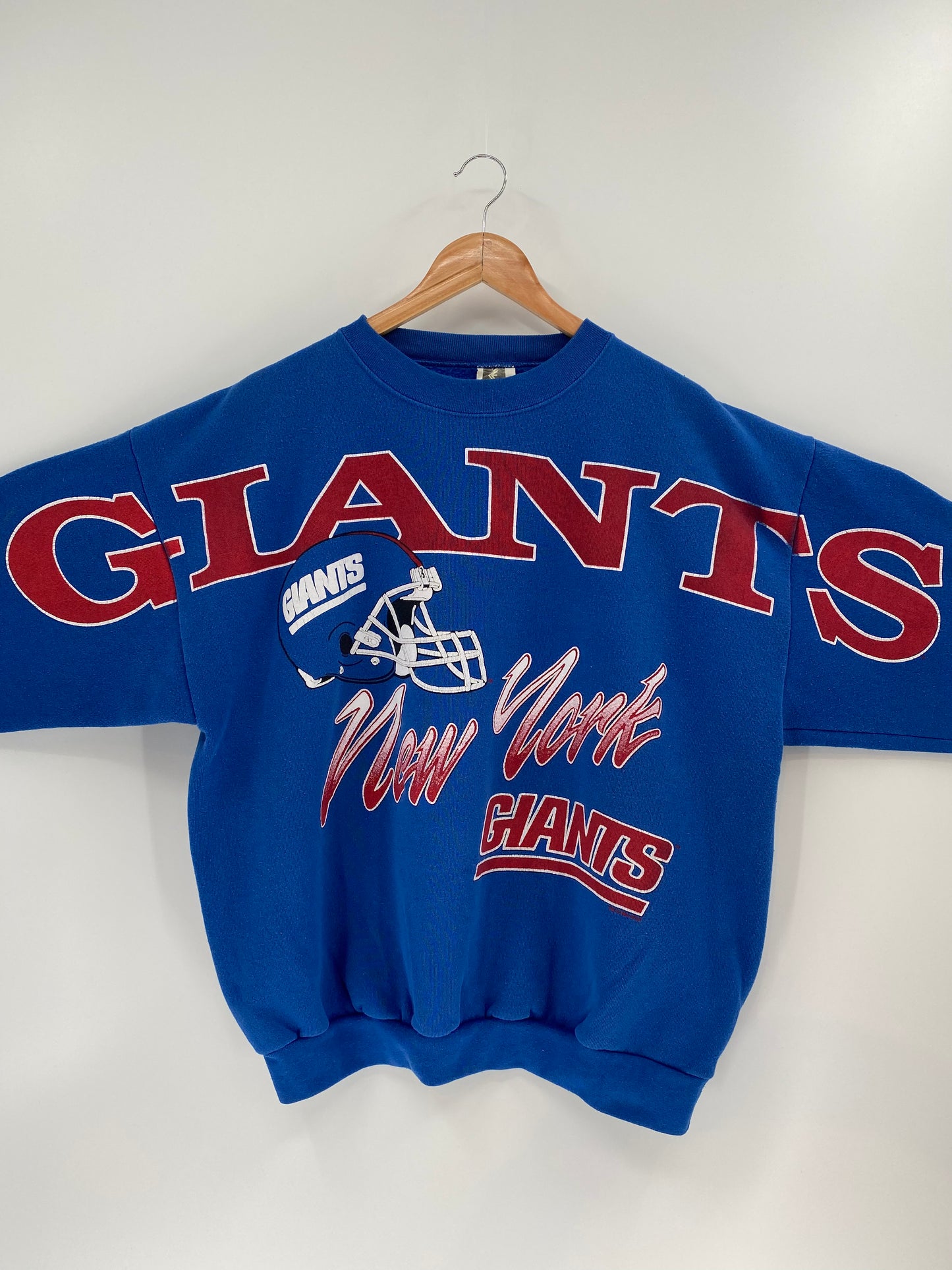 1994 NEW YORK GIANTS MADE IN USA Size L/ XL Vintage NFL Sweat shirt / K50