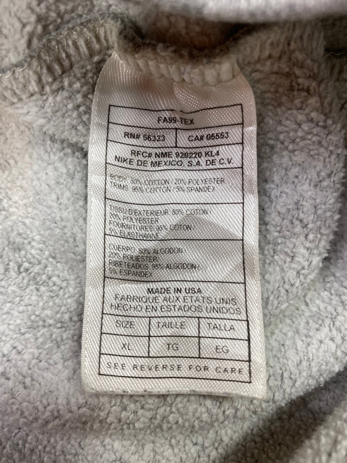 90’s NIKE OREGON DUCKS Vintage Made in USA Sweat-Shirt / 4985