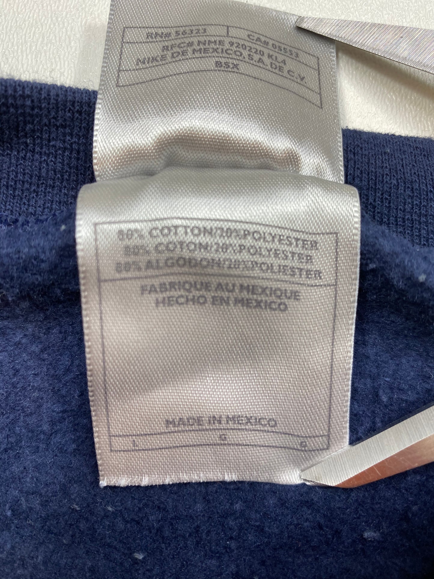 90’s NIKE Mini Swoosh Size L Vintage Sweat-Shirt / 5548