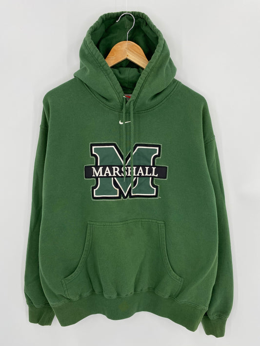 00’ NIKE MARSHALL Size L Vintage Hoodie Sweat-shirt / 6710