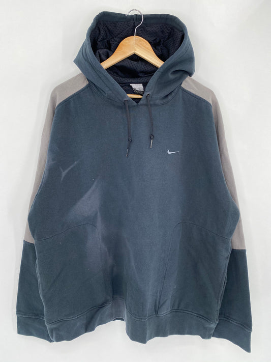 00’ NIKE Mini Swoosh Size XL Vintage Hoodie Sweat-Shirt / 5430