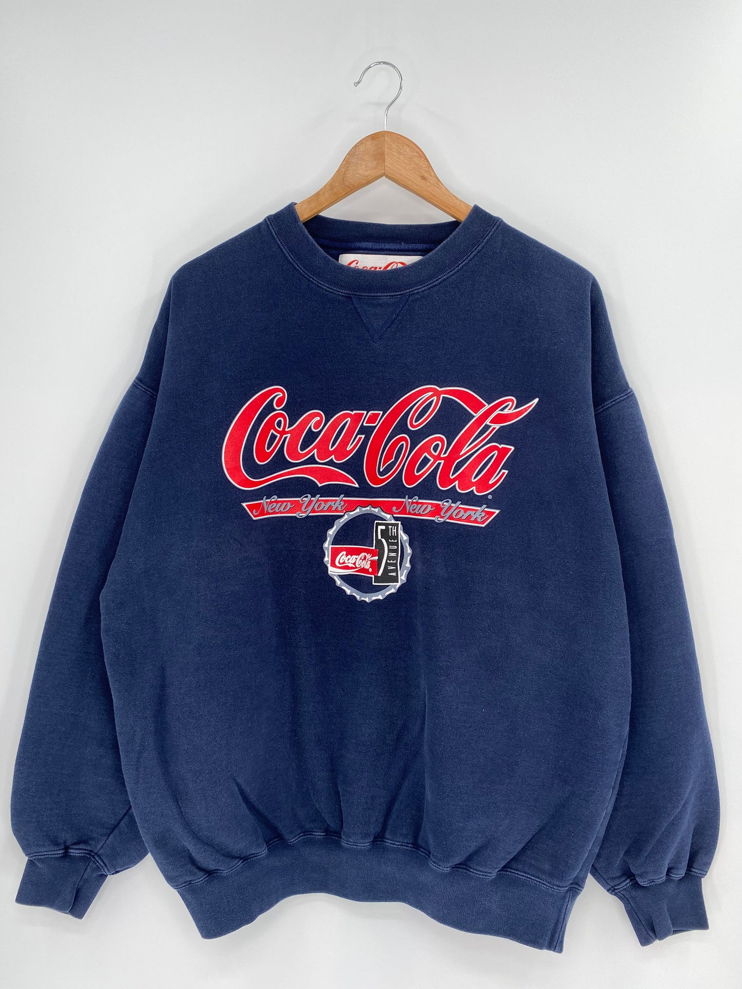90’s COCA COLA NEW YORK Size XL Vintage Sweat-Shirts / 9608