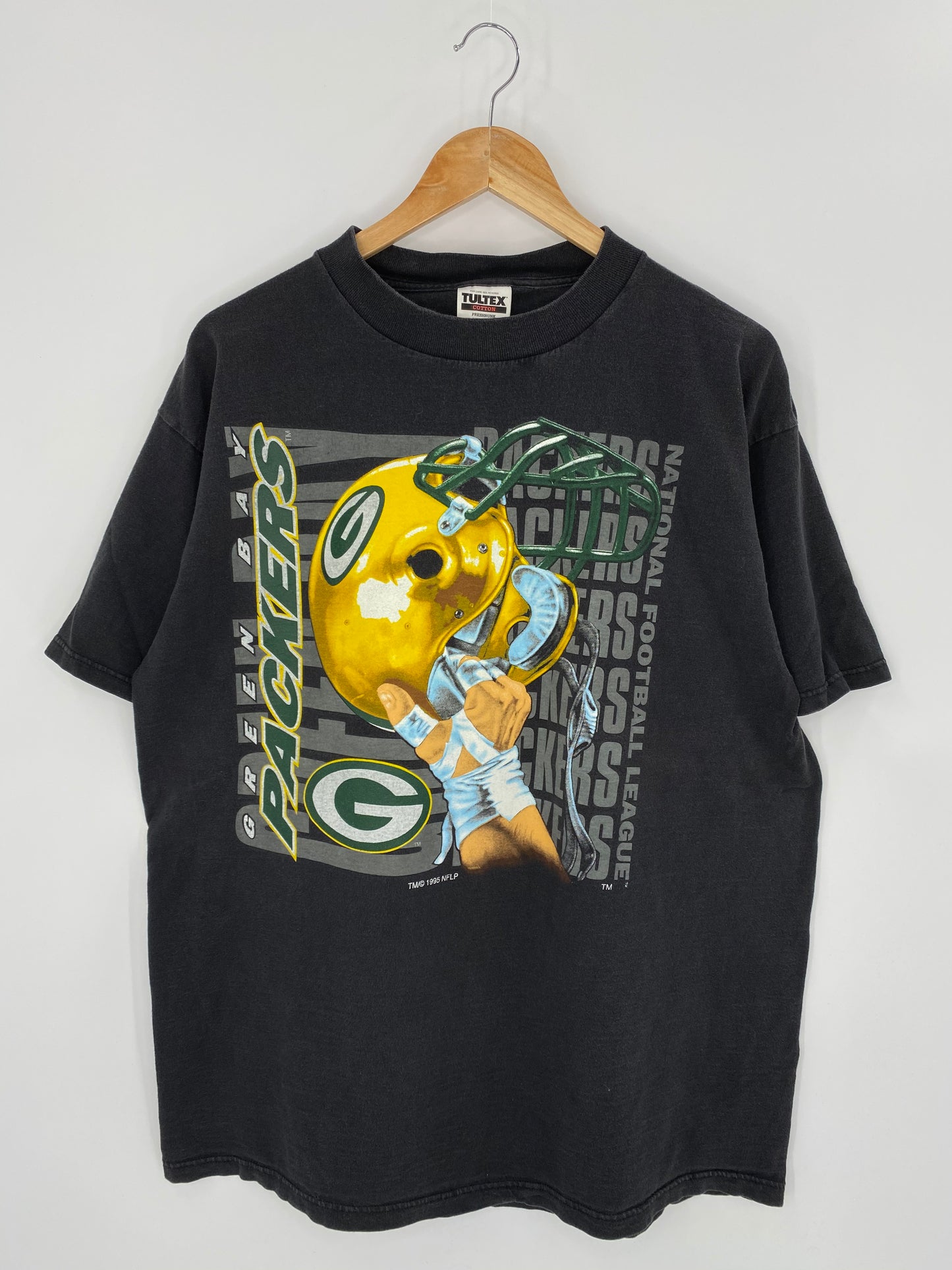 1995 PACKERS Size XL Vintage NFL T-shirt / 7394