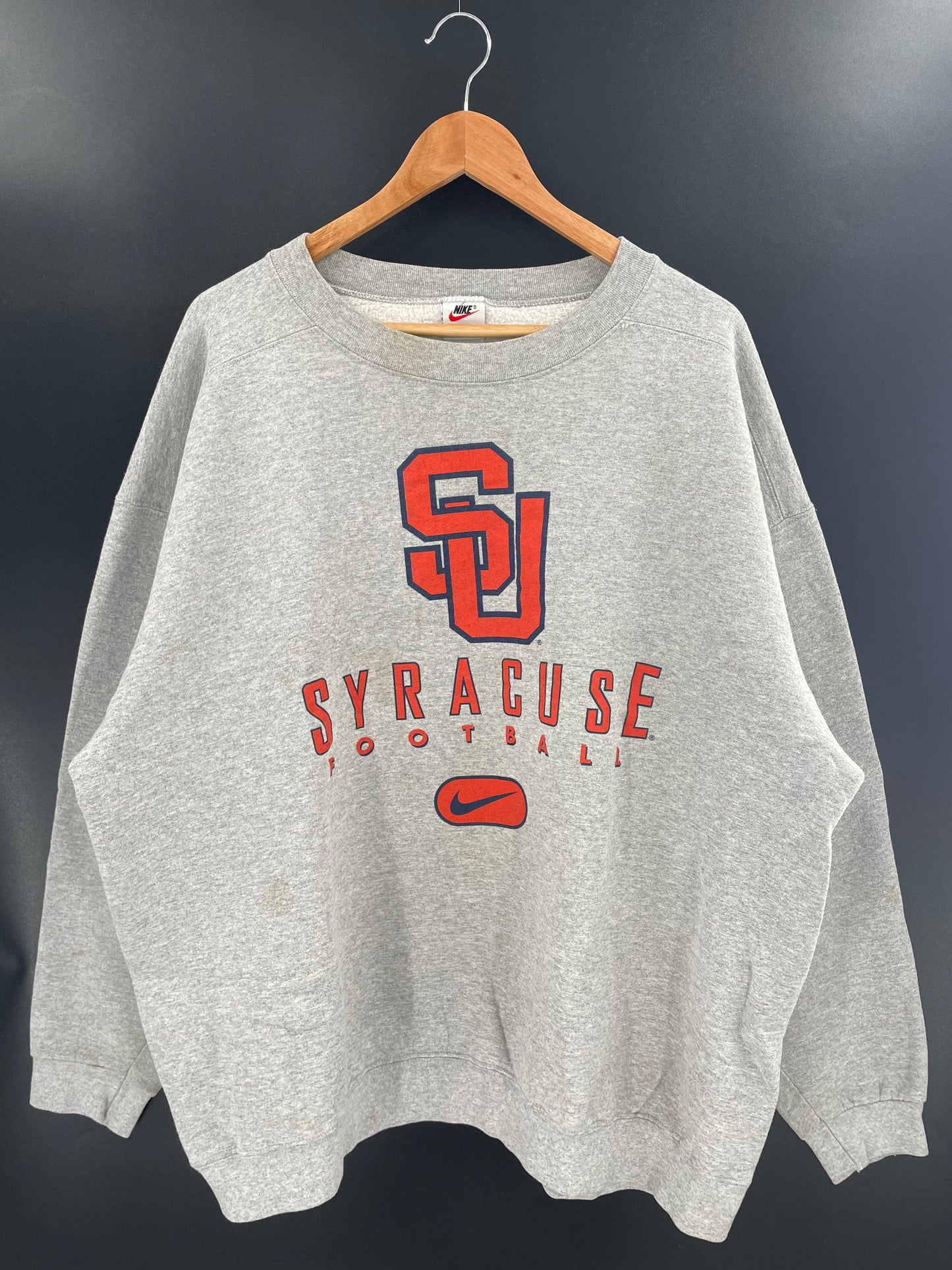 90’s NIKE SYRACUSE Made in USA Size XL Sweat-Shirt / K3588