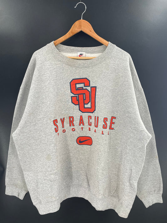90’s NIKE SYRACUSE Made in USA Size XL Sweat-Shirt / K3588