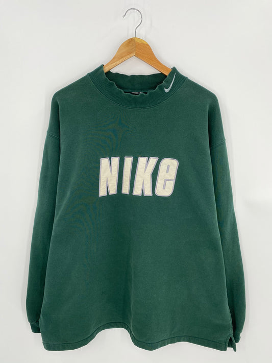 90’s NIKE Size No Tag (Approx. XL) Vintage Sweat-shirt / 7185