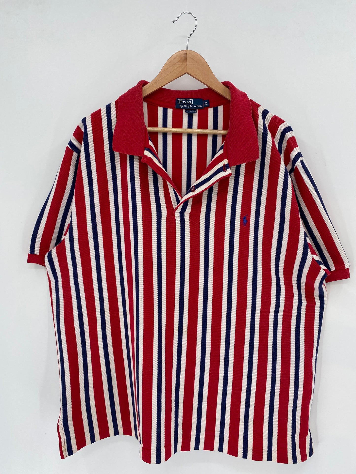 90’s POLO RALPH LAUREN Size XXL Vintage Polo Shirt / A3766
