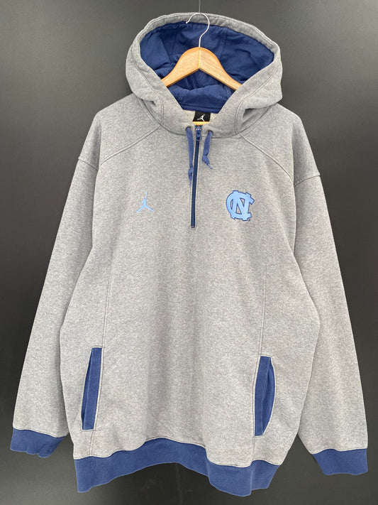 00’ AIR JORDAN Size XXL Vintage Hoodie Half-zip Sweat-shirt   / 8444