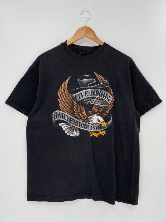 1994 HARLEY DAVIDSON Size No Tag (Approx.L) Vintage T-Shirt / A891