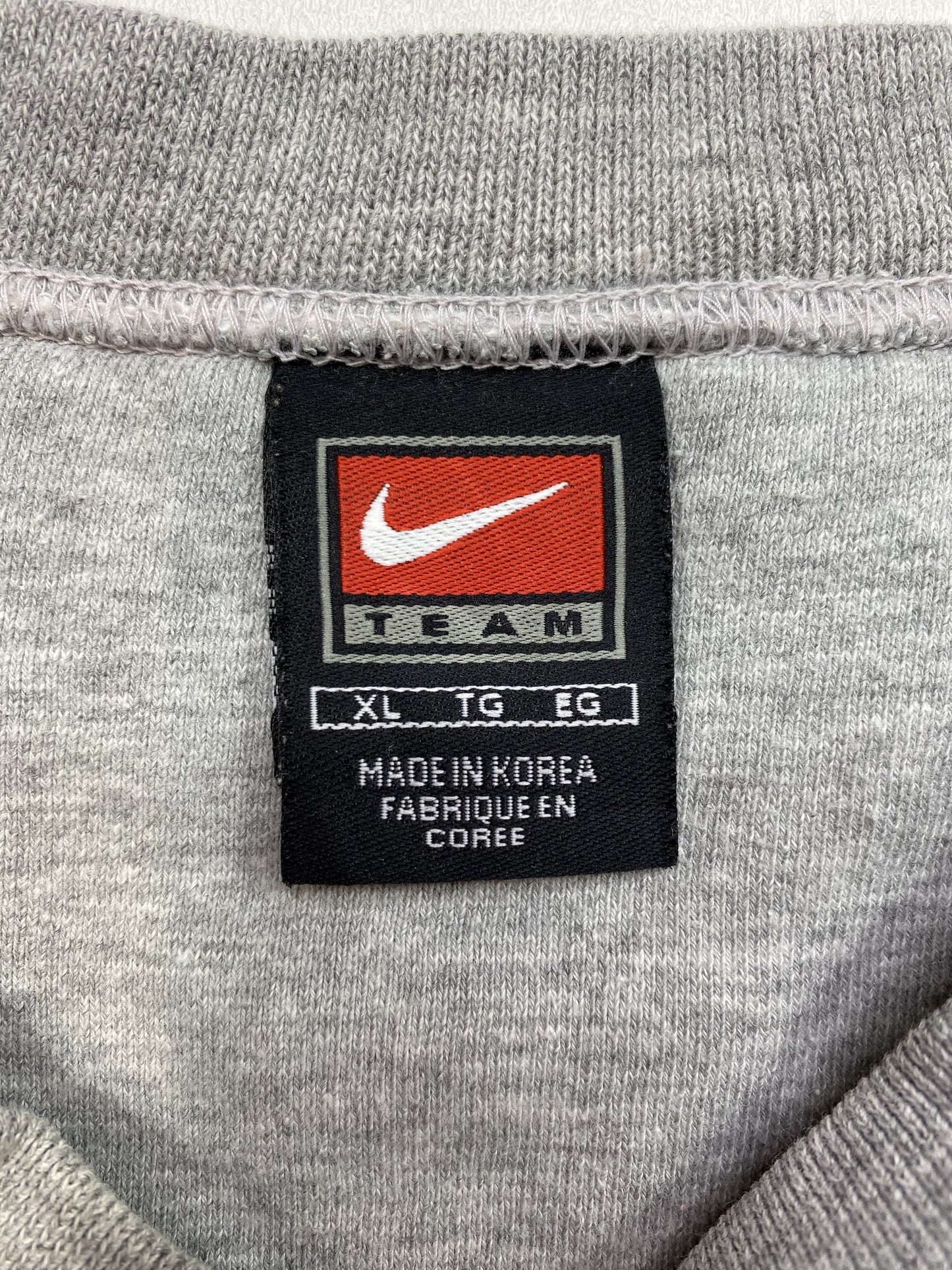 90’s NIKE Basketball Size XL Vintage Sweat-Shirt / K4891