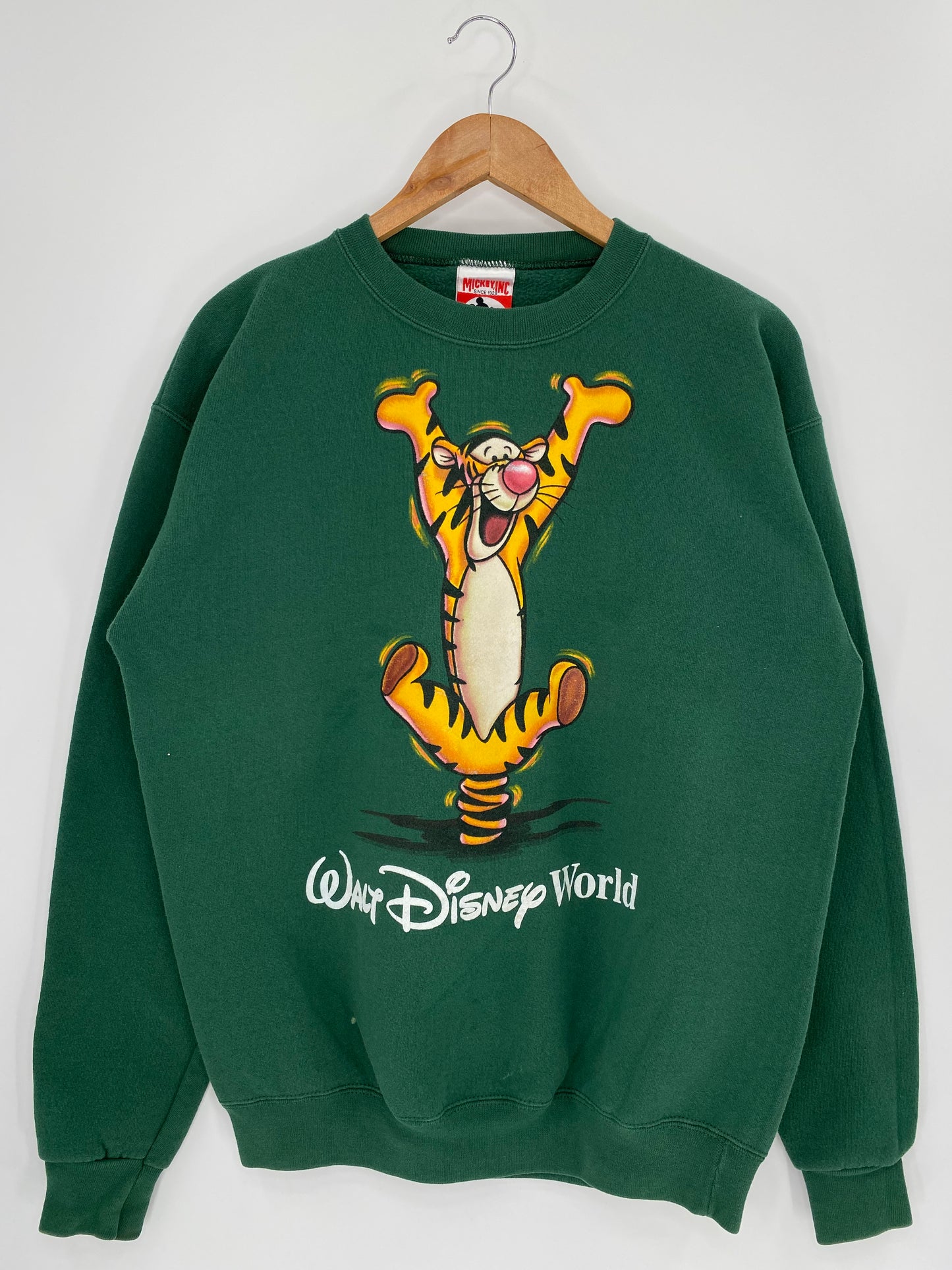 90’s WALT DISNEY WORLD TIGGER Made in USA  Size M Sweat-shirt / 9629
