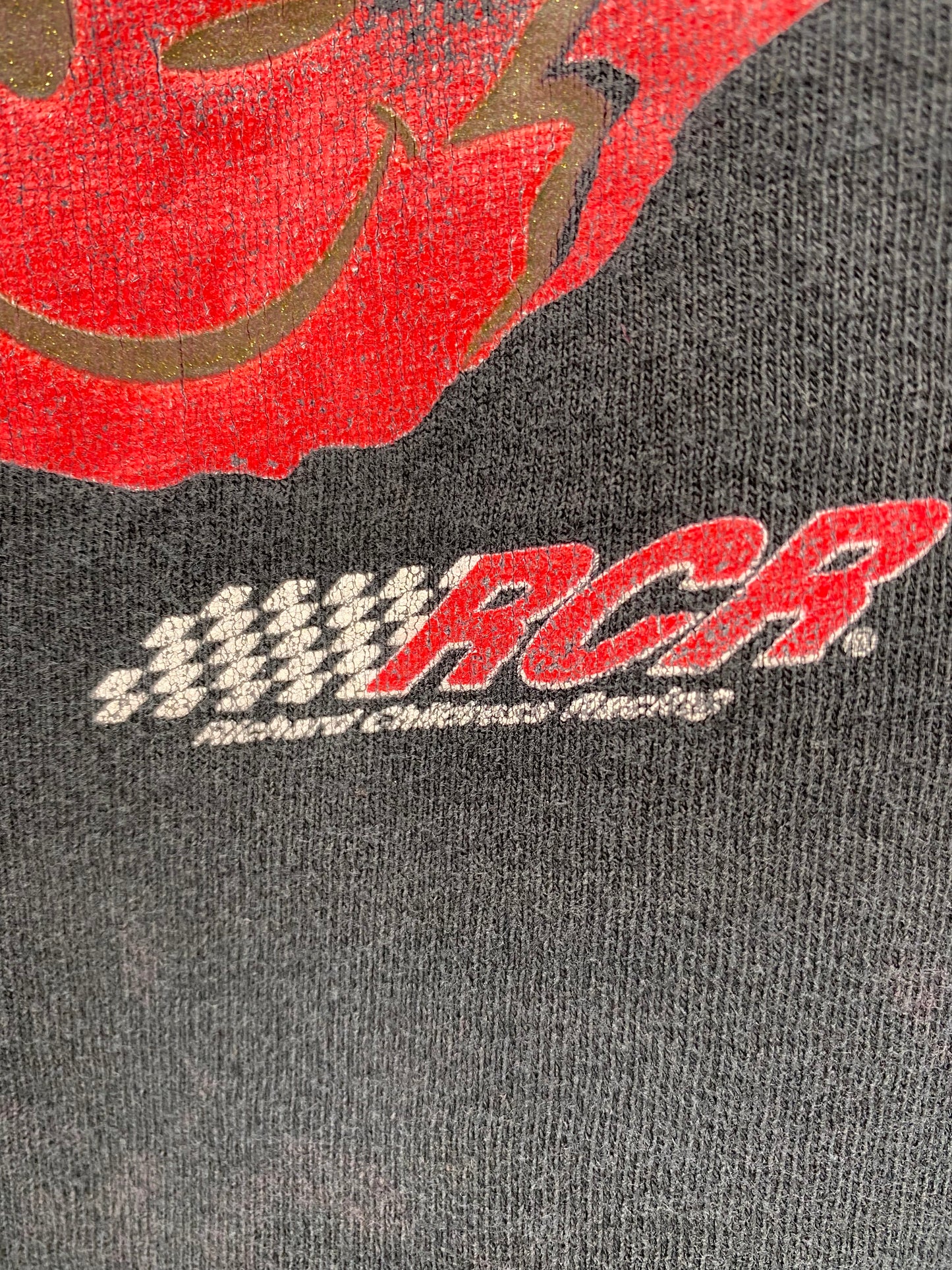 Vintage NASCAR KEVIN HARVICK Size No tag (Approx.L) Racing T-shirt / K3009