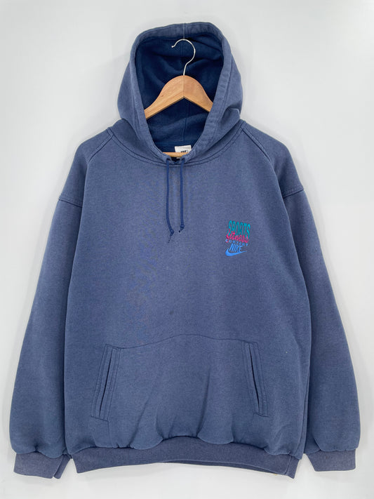 90’s NIKE SPORTS FITNESS Size XL Vintage Hoodie Sweat-shirt /9156