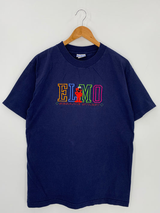 90’s SESAMI STREET ELMO Size Approx.L Vintage T-shirt / K396