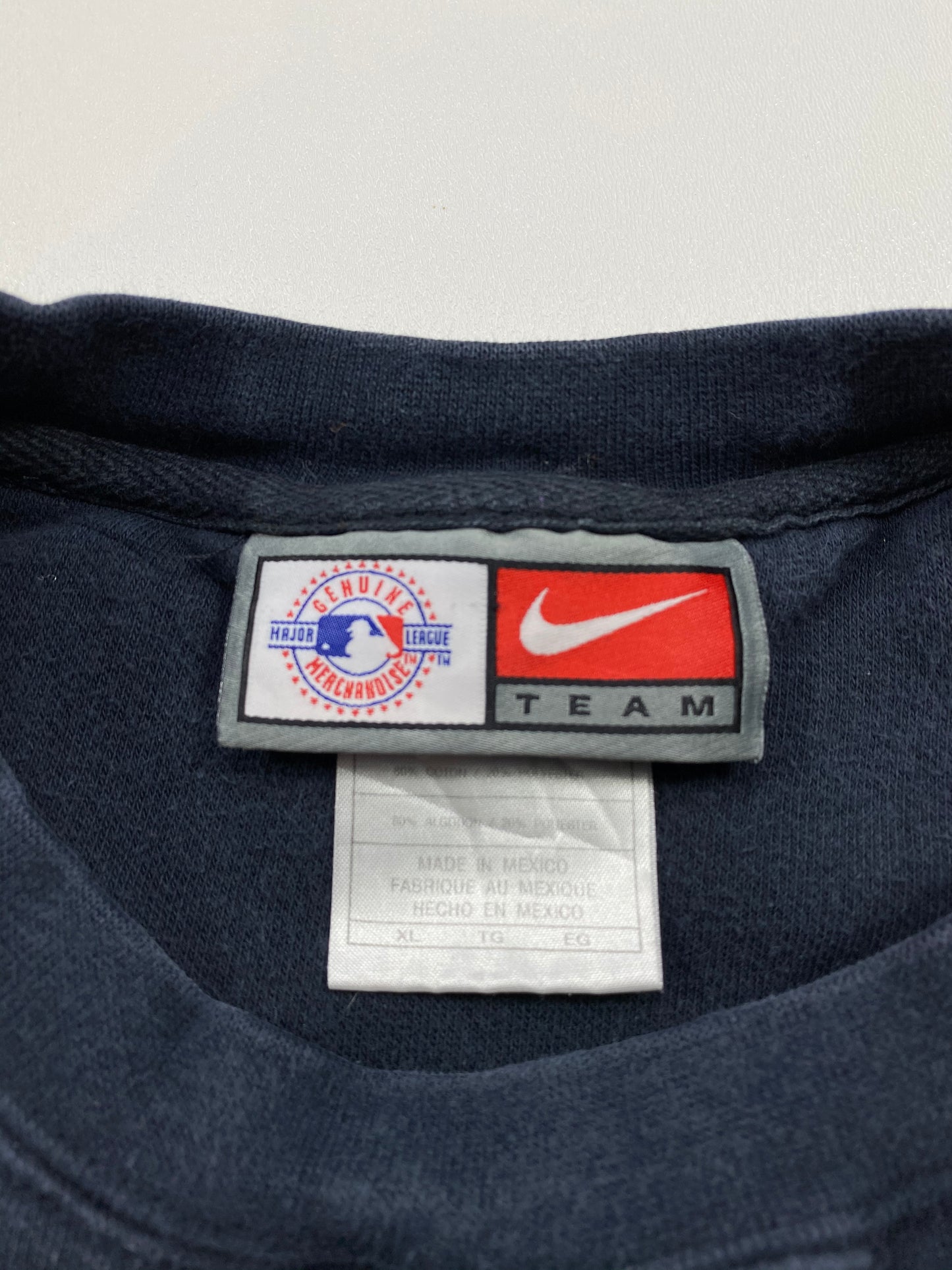 00' NIKE METS Size XL Vintage MLB Sweat-shirt / 5951