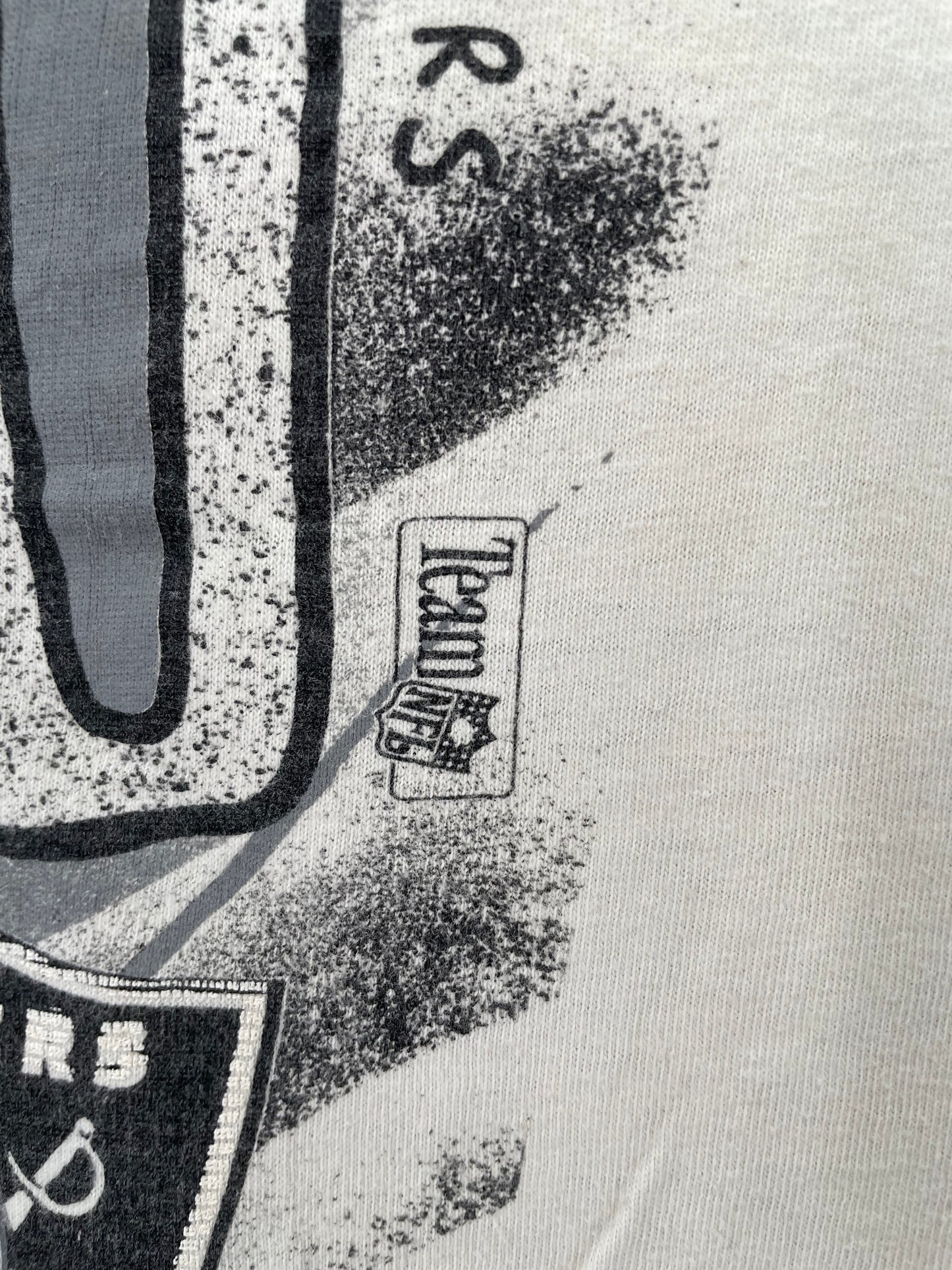 90’s RAIDERS Size L Vintage NFL T- Shirt / K2906