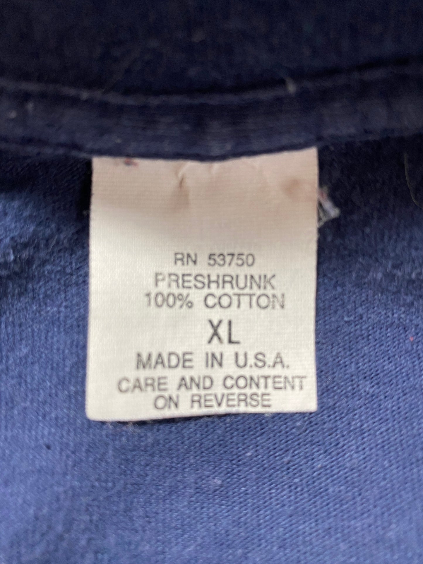 1995' BUD WEISER Made in USA Size XL Vintage T-Shirt / K1176