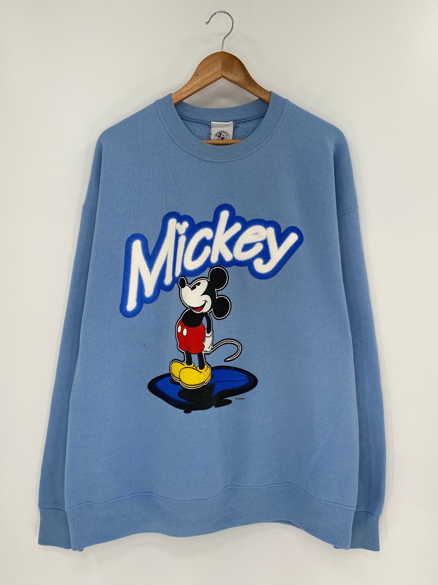 90’s DISNEY MICKEY Size XL Vintage Sweat-shirt / K7020