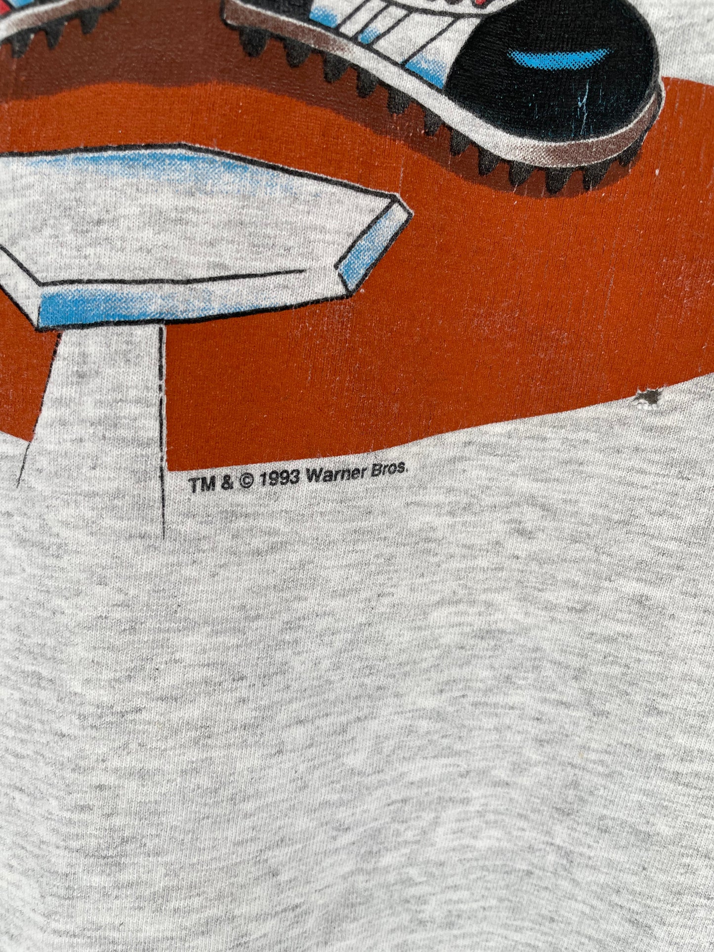 1993 LOONEY TOONS TAZ Made in USA Size L Vintage T- Shirts / A797