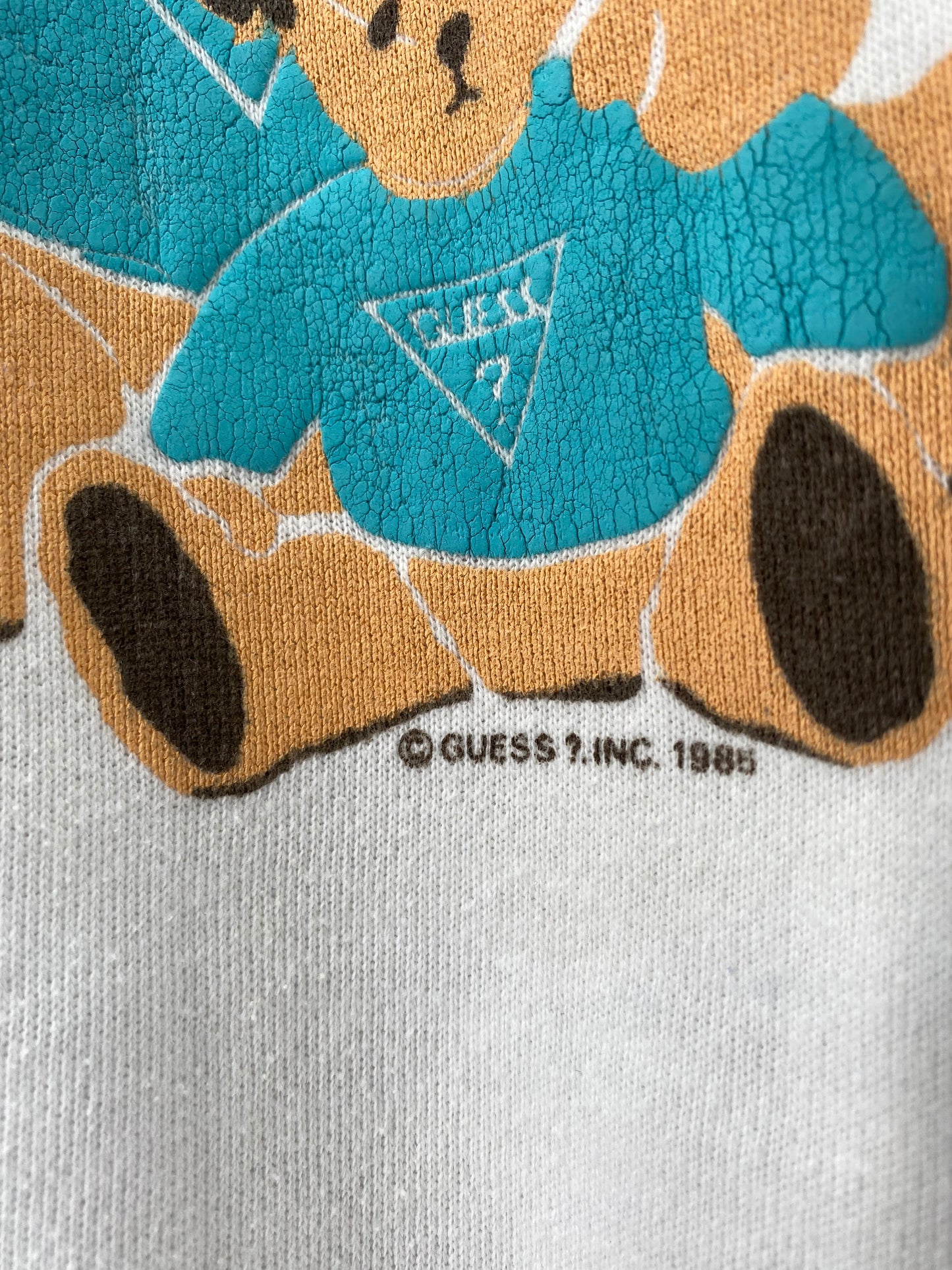 1985 GUESS MADE IN USA Size M Vintage Sweat-Shirt / K702