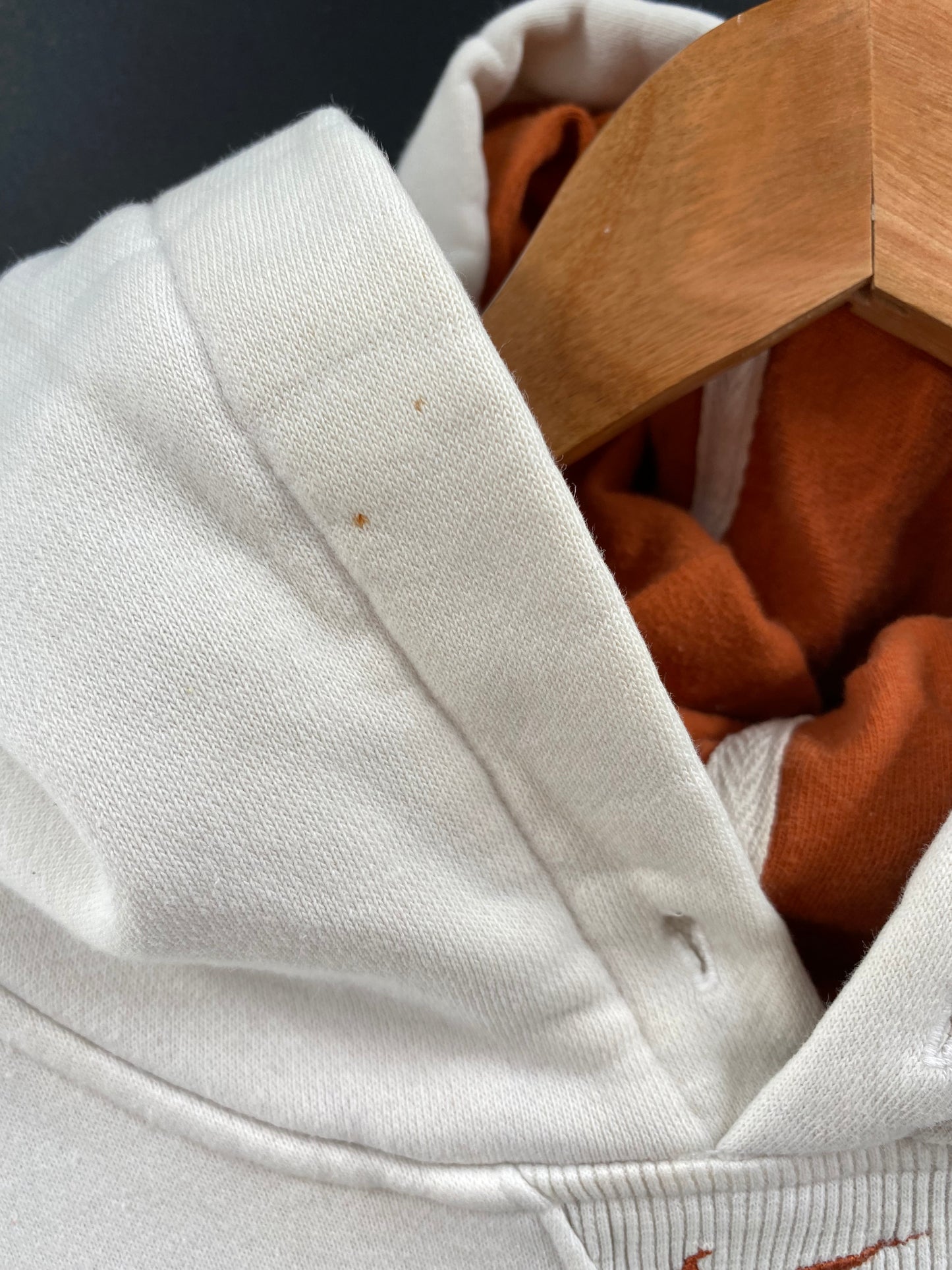 00' NIKE TEXAS Size L Vintage Hoodie Sweat-Shirt / K3728