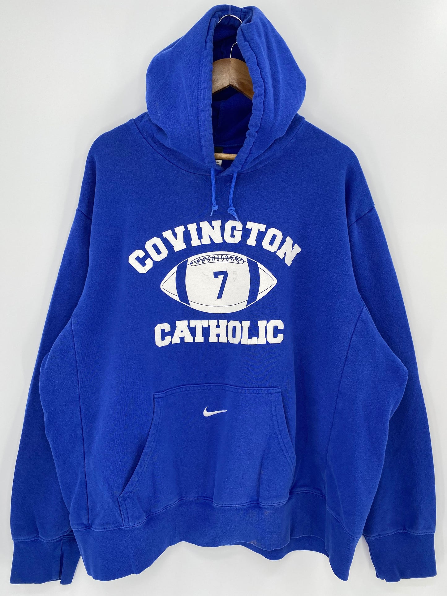 00’ NIKE COVINGTON CATHOLIC Size XL Vintage Hoodie Sweat shirt / A750