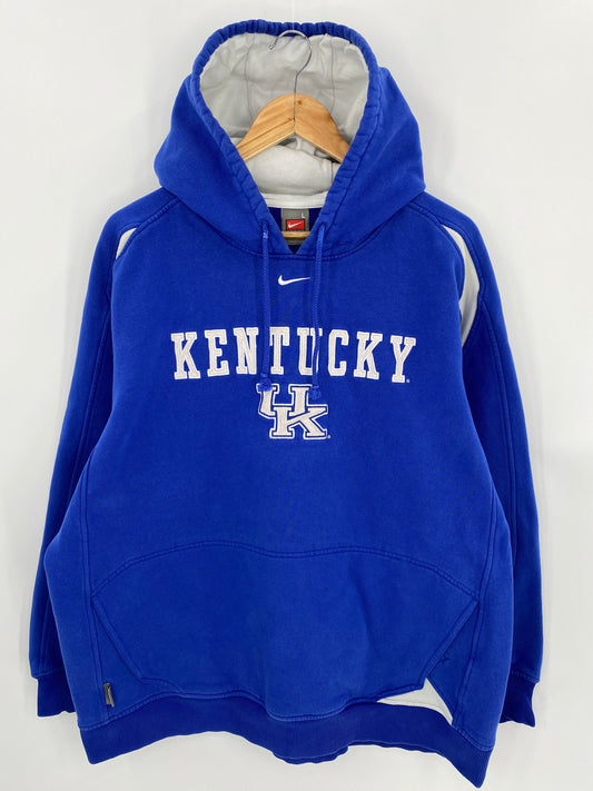 00’ NIKE KENTUCKY Size L Vintage Hoodie Sweat-shirt / 6855