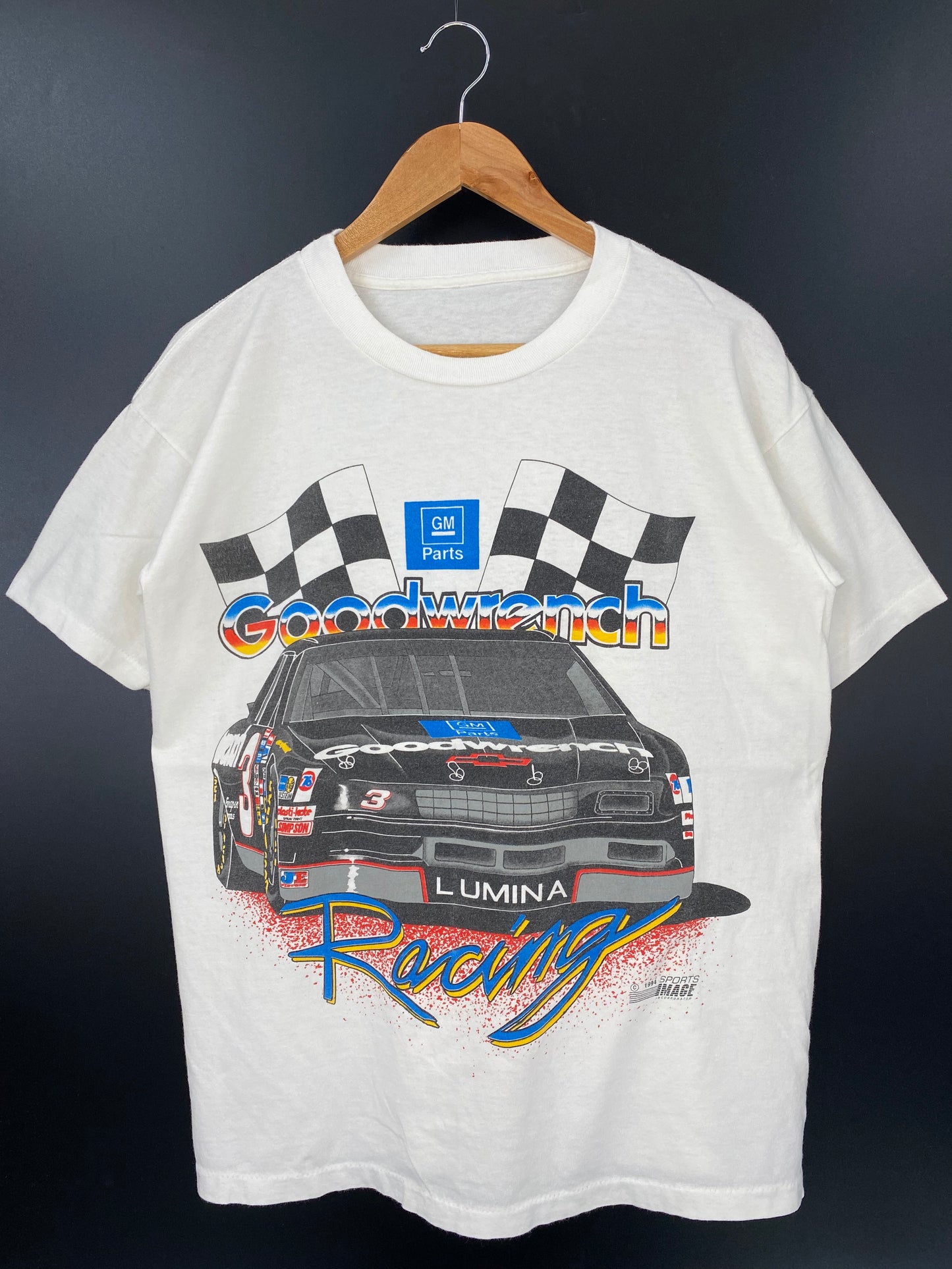 1994' GOOD WRENCH No tag Size(Approx.L) Vintage Racing T-Shirt / K2661