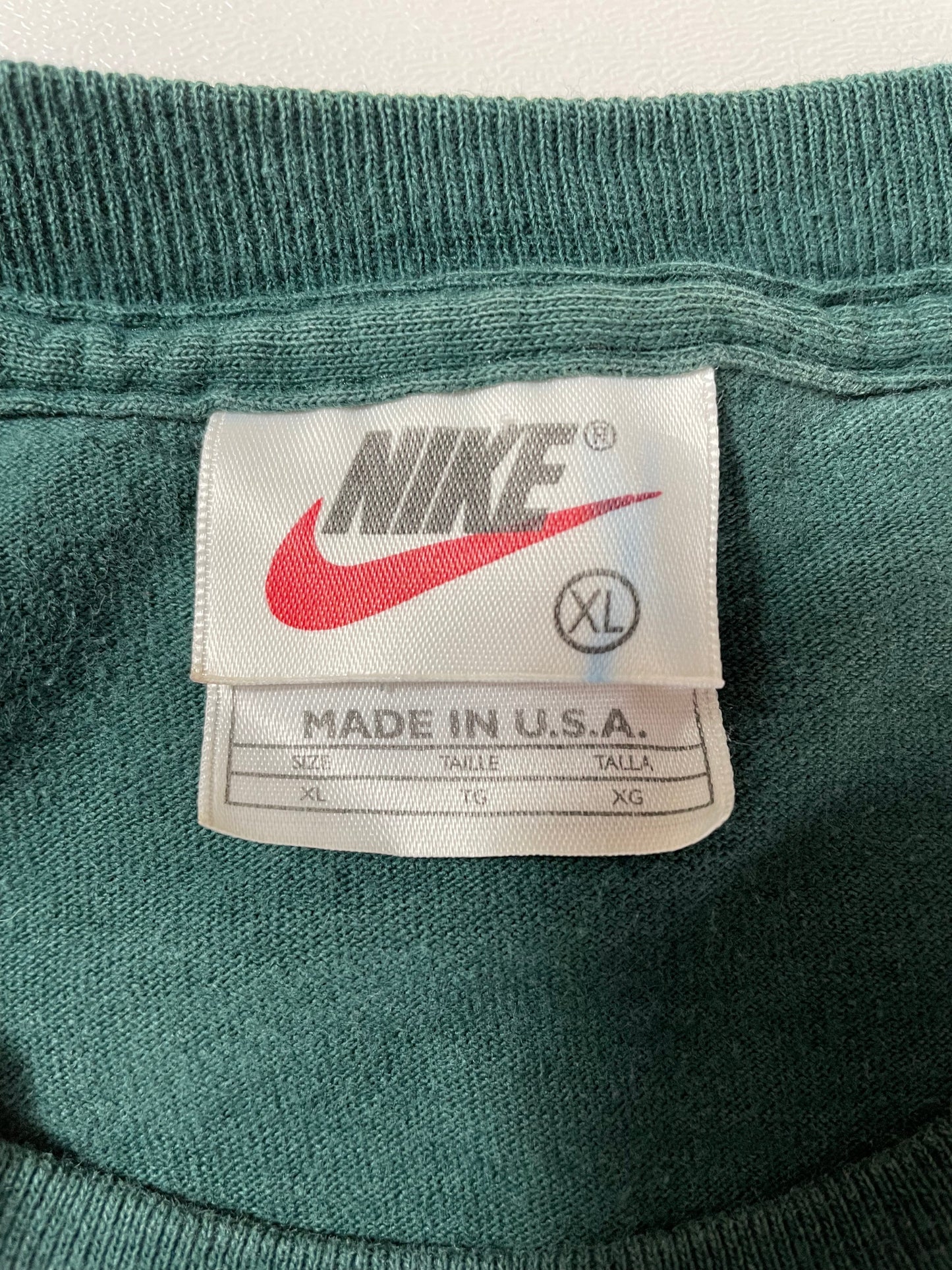 .90’s NIKE AIR Made in USA Size XL Vintage T-shirt / E693
