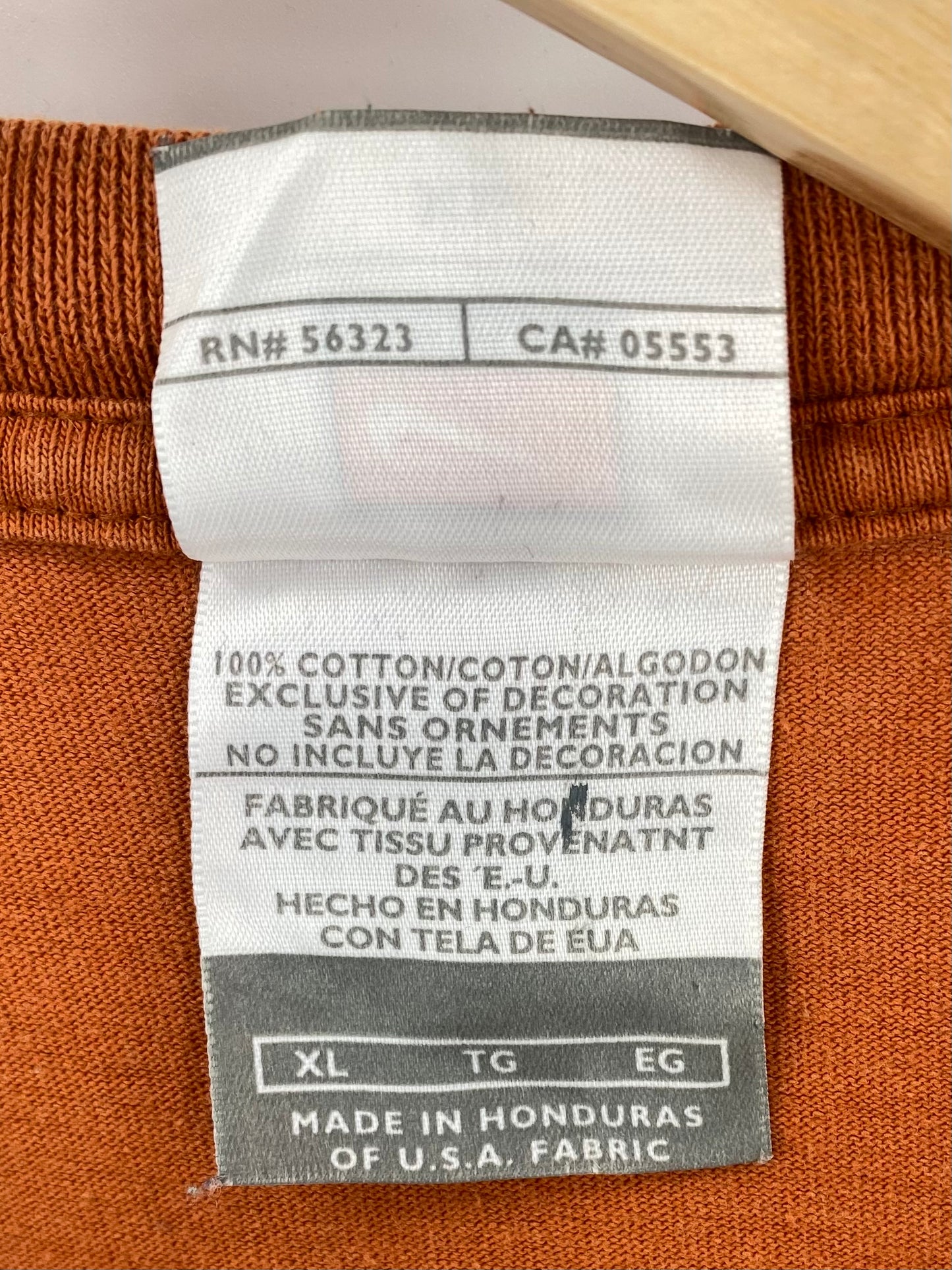 00’ NIKE TEXAS Size XL Vintage T-Shirt / 7537