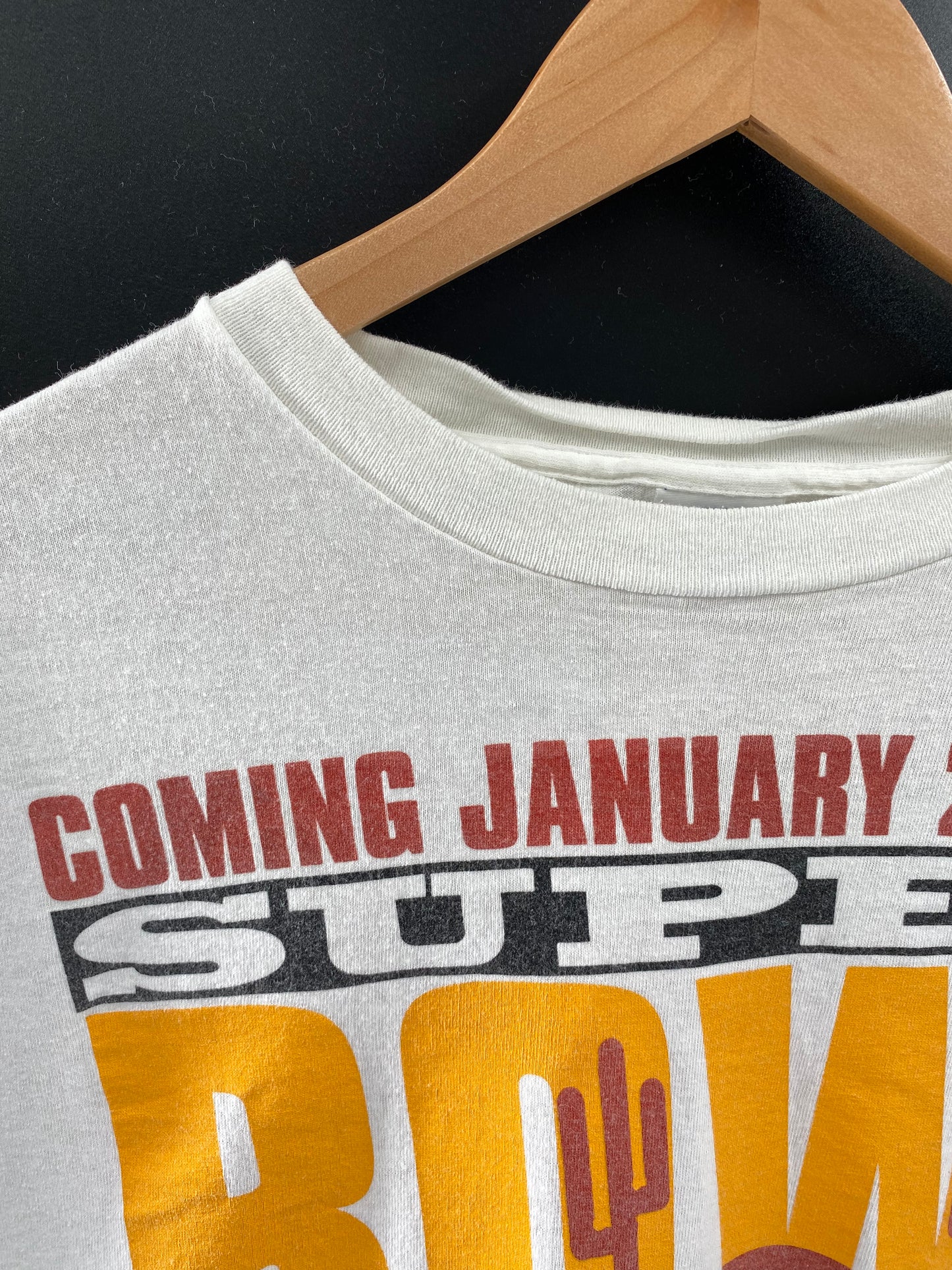 1996' STARTER SUPER BOWL STEELERS x COWBOYS Made in USA Size XXL Vintage T-Shirts / K3662