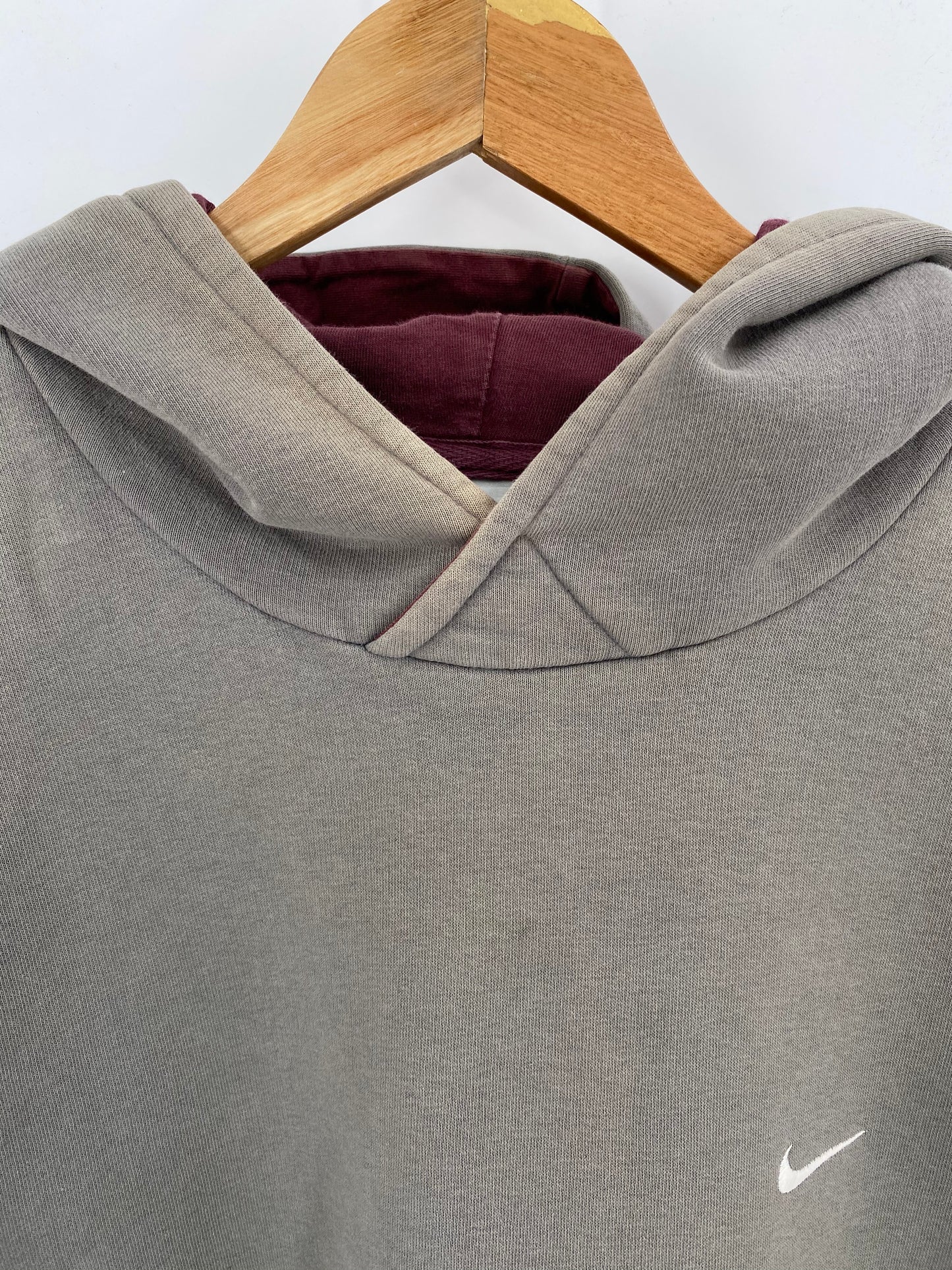 00’ NIKE Mini Swoosh Size L Vintage Hoodie Sweat-shirt / 7966