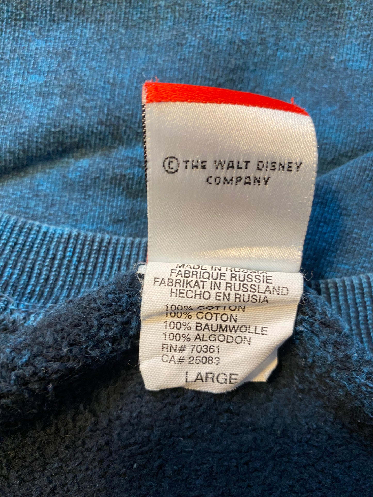 90's DISNEY WINNIE THE POOH Size L Vintage Sweat-shirt / K3038