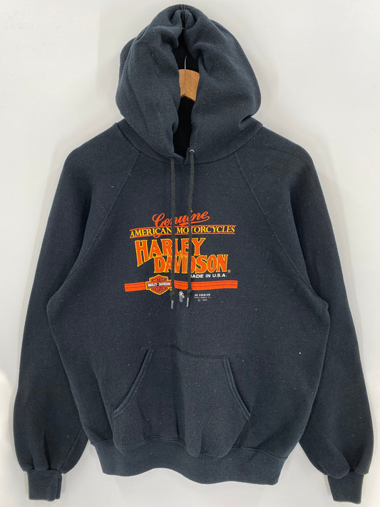 1989' HARLEY DAVIDSON Made in USA Size XL Hoodie Sweat-shirt / K3300