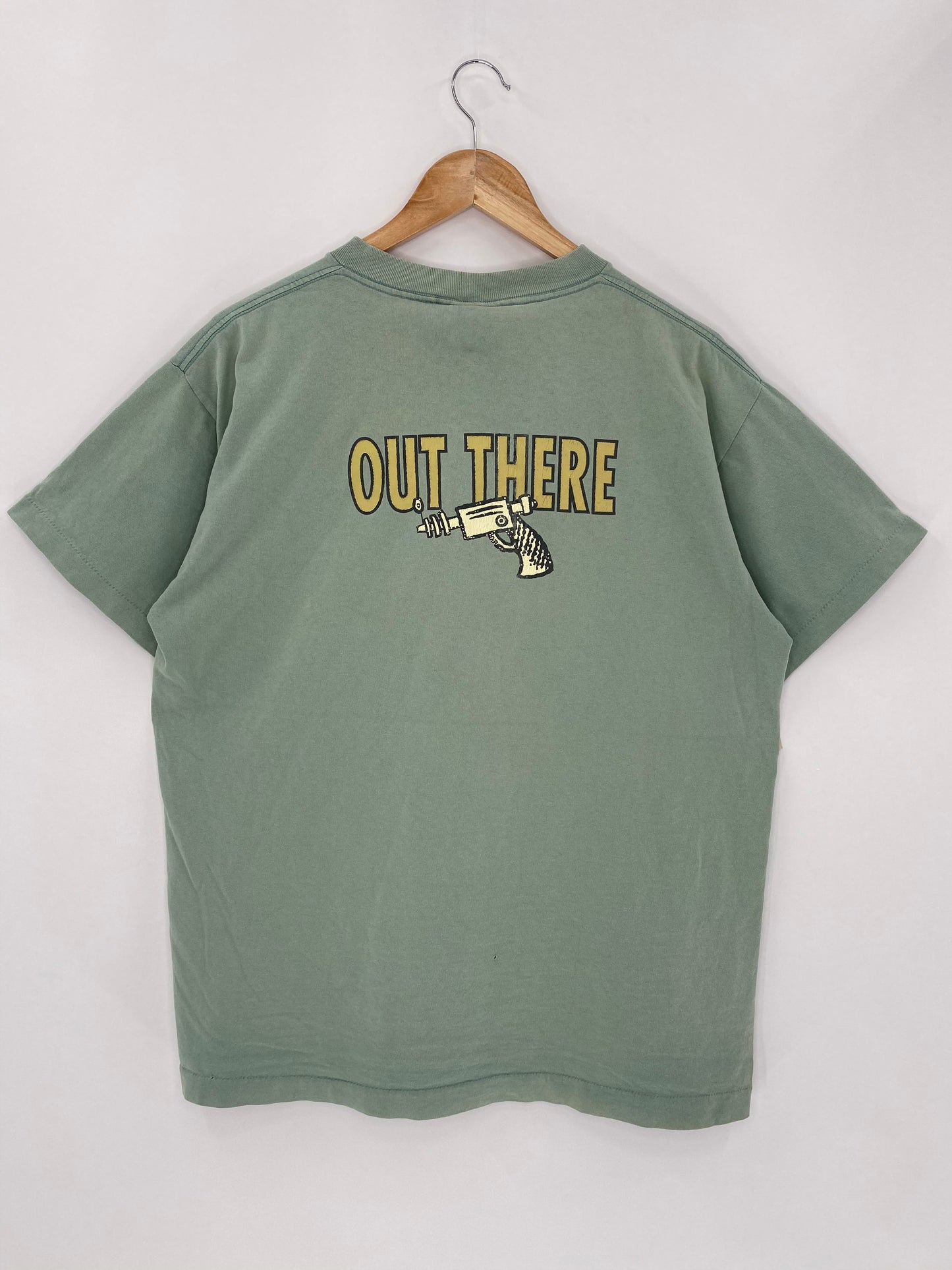 1991 LOONEY TUNES MARVIN THE MARTIAN Made in USA Size XL Vintage T-Shirt / 5617