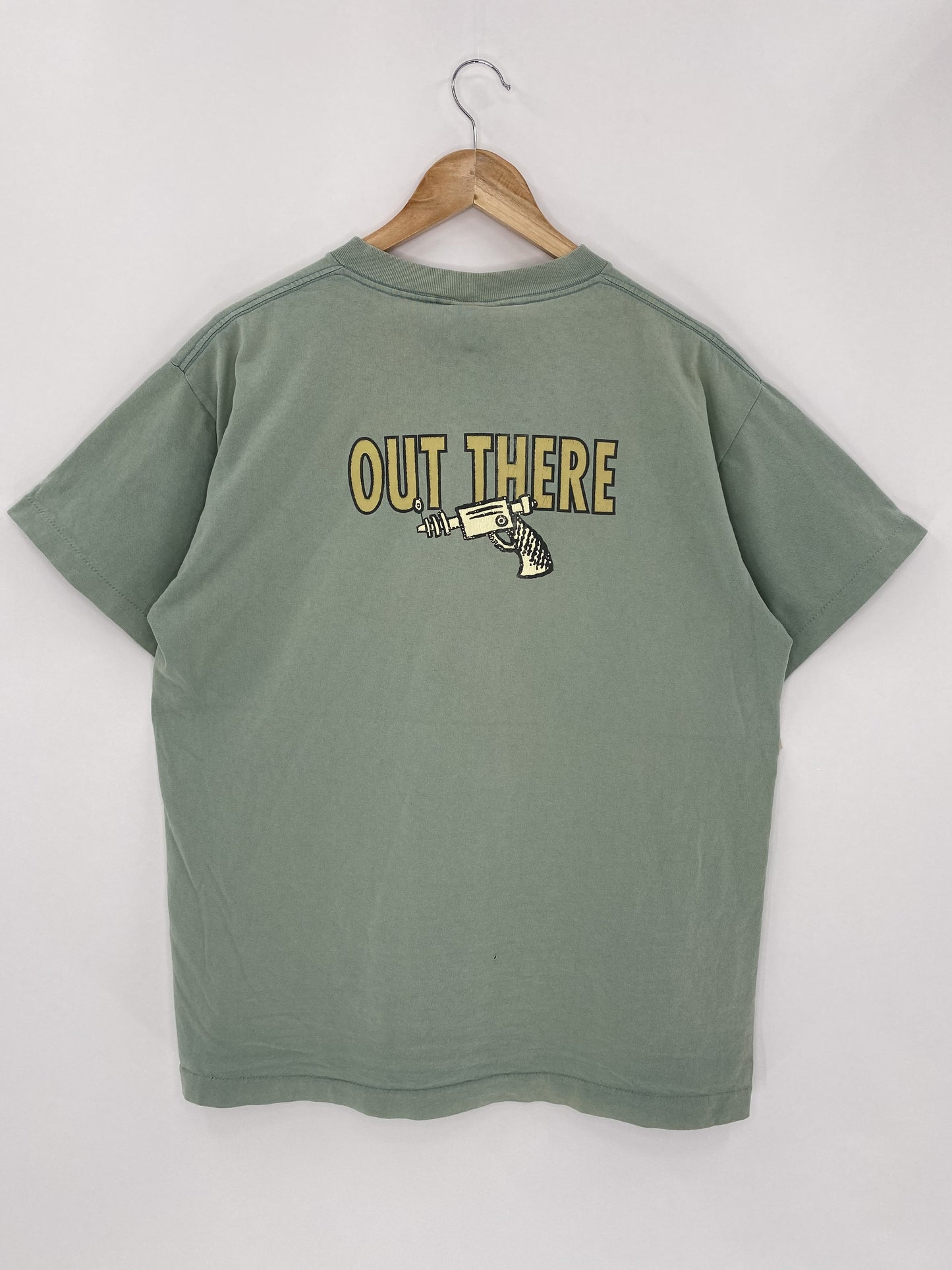 1991 LOONEY TUNES MARVIN THE MARTIAN Made in USA Size XL Vintage T-Shirt / K4858